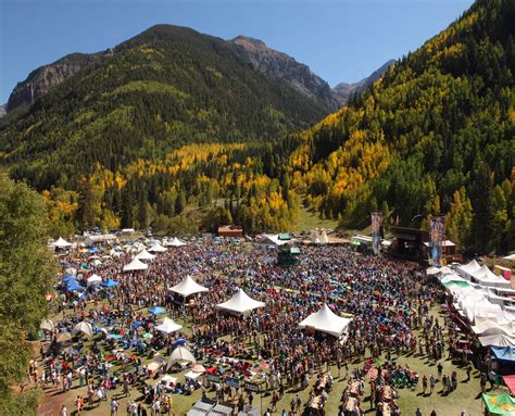 Telluride blues and brews festival - Exclusive shows, fun challenges to win tickets, easy access to the festival stages - camping is the most fun way to experience the Festival! The Festival Campground in Telluride Town Park is only steps away from the Main Stage. Stake out your campsite, pitch a tent and let the fun-filled weekend begin! There are three ways to camp: Standard ...